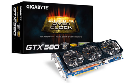 Gigabyte GTX 580 Graphics Card