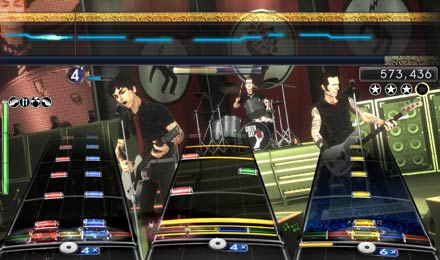 Green Day Rock Band Screenshot