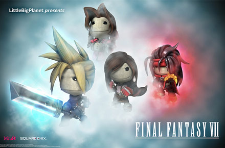 Final Fantasy VII characters for LittleBigPlanet 2