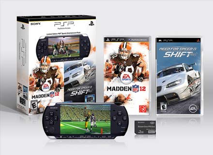Madden NFL 12, Need For Speed Shift PSP Bundle