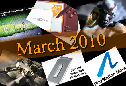 March 2010 Video Games