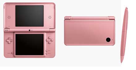 Metallic Rose Nintendo DSi XL