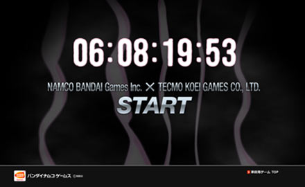 Namco Bandai and Tecmo Koei Teaser Website