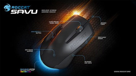 Roccat Savu Gaming Mouse 2
