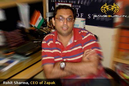Rohit Sharma Zapak CEO