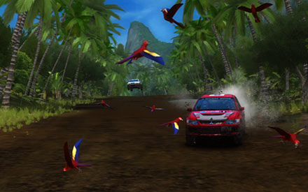 Sega Rally Online Arcade Screenshot