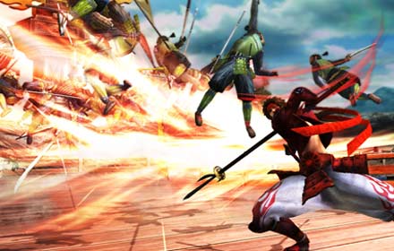 Sengoku Basara: Samurai Heroes Screenshot