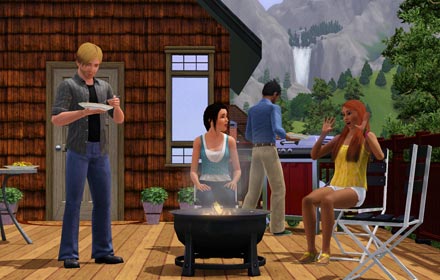 Sims 3 Console Screenshot