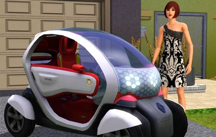 Sims 3 Renault Twizzy ZE
