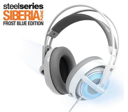 SteelSeries Siberia V2 Frost Blue Headset 1