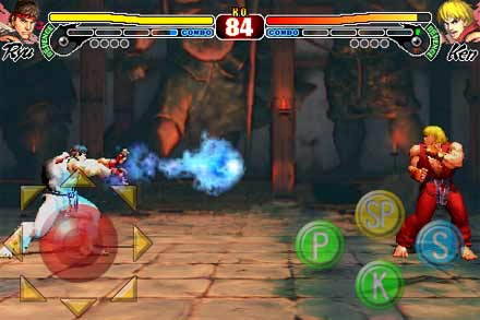 Street Fighter IV iPhone Screenshot