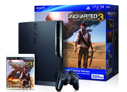 Uncharted 3: Drake’s Deception PS3 Bundle