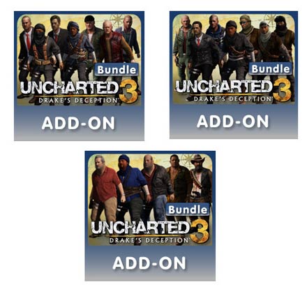 Uncharted 3 Add Ons