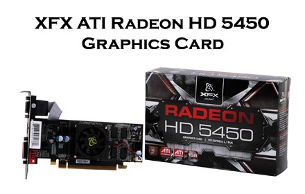 XFX ATI Radeon HD 5450 Graphics Card