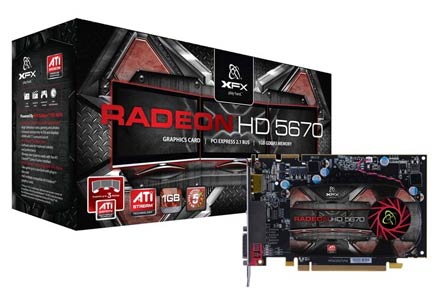 XFX ATI Radeon HD 5670 Graphics Card