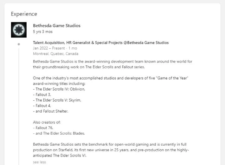 The Elder Scrolls 6 Could Still In Pre-Production 2 Elder Scrolls 6 Pre Production